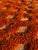 Orange Moroccan Wool Rug For Sale - Image 9 of 12