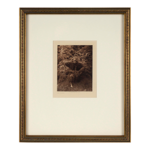 "Nane - Qagyuhl" Native American in Grizzly Costume - Photogravure Print by Edward Curtis