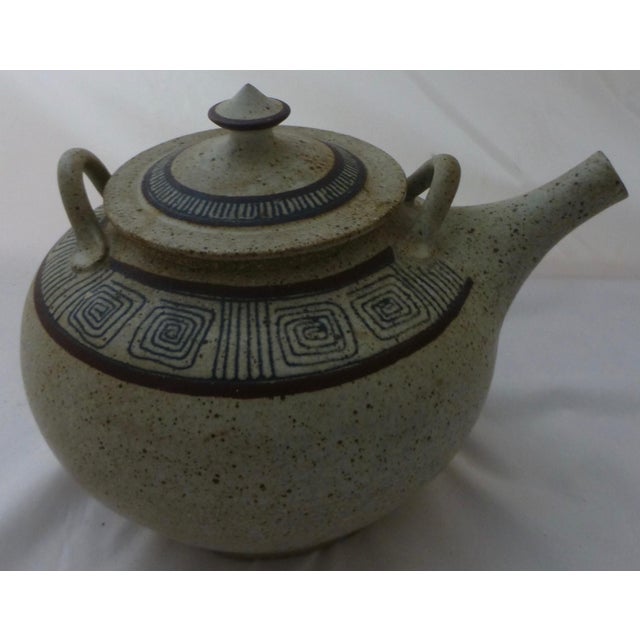 MidCentury Modern Studio Art Pottery Teapot Chairish