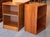 Pair of Mid Century Modern Teak Nightstands W/ Open Shelving c.1960 For Sale In San Francisco - Image 6 of 8