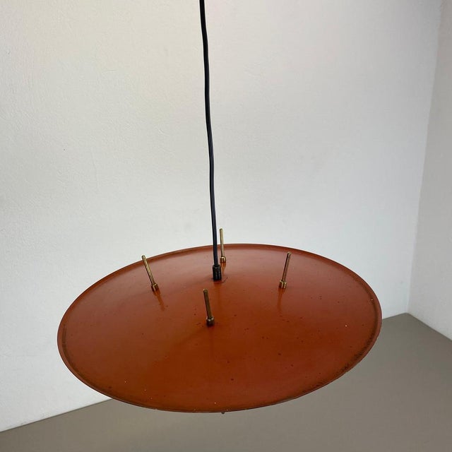 1960s Modernist Hanging Light attributed to Ernest Igl for Hillebrand, Germany, 1960s For Sale - Image 5 of 18