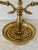 French Bouillotte Lamp With Black Tole Shade and Dolphin Motif Base For Sale In South Bend - Image 6 of 12