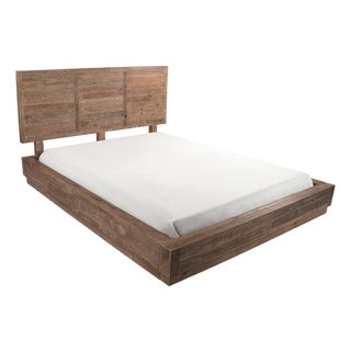 Cheval King Bed, Reclaimed Pine For Sale