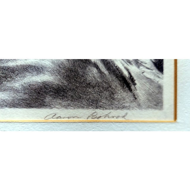 The American School Aaron Bohrod “Sun Over Montparnasse” Signed Lithograph, 1947 For Sale - Image 3 of 4