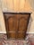 Small two-door wardrobe in solid oak, early 19th century, in the Louis XIV style. Simple architecture with a plinth and...