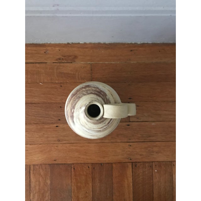 Vintage Textured Ceramic Vessel For Sale In San Francisco - Image 6 of 7
