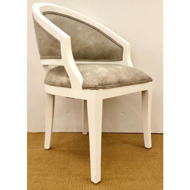 Wood Modern Made Goods Sylvia White Side Chair For Sale - Image 7 of 7