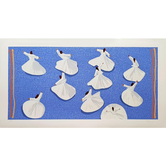 Aldo Mondino, Turcata, Silkscreen Print For Sale - Image 3 of 3