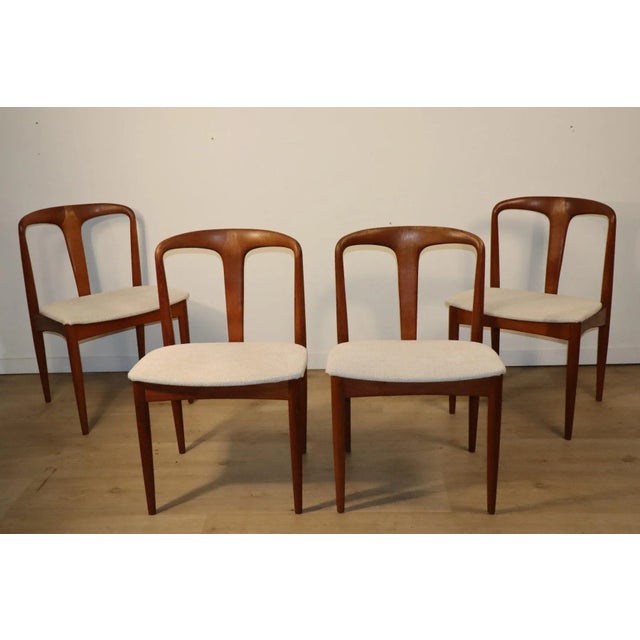 Brown Vintage Juliane Chairs by Johannes Andersen 1960s, Set of 4 For Sale - Image 8 of 18