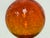 Early 21st Century Italian Hand Blown Fire Orange Glass Decanter For Sale - Image 5 of 12
