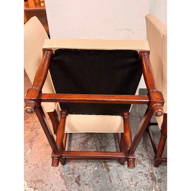 Restoration Hardware Empire Parsons Back Dining Chairs, Set of Six For Sale - Image 12 of 12