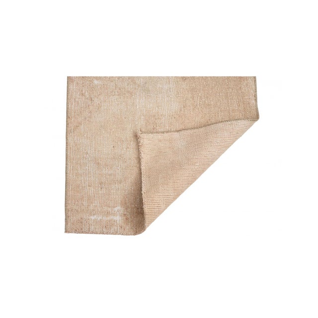 Mid-Century Modern Mini Washed Out Wool Rug - 2`1″ X 3`7″ For Sale - Image 3 of 3