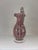 Mid-Century Modern Mid 20th Century Murano Pink & White Latticino Filigree Glass Pitcher & Vase - Set of 2 For Sale - Image 3 of 12