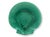Mid 20th century Wedgwood majolica shell dish in a richly glazed emerald green finish with radiating shell form detail...
