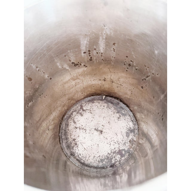 Antique Pacific Steam Navigation Co Silver Plated Wine Cooler For Sale - Image 9 of 9