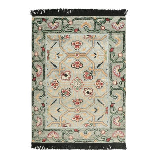 Rug & Kilim’s Classic Oriental Rug with Polychromatic Floral Patterns - Rug & Kilim For Sale
