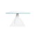 Glass Cattelan Italia Glass Dining Table in Light Blue For Sale - Image 7 of 9