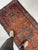 Name: FABULOUS Antique Heriz Tribal Runner in Sunset Hues | Ombre Rust, Clay, Green, Blues Size: 3 x 11.6 Age: Antique, C....