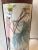 1960s Quadrifoglio Italian Leather & Ceramic Hand Painted Vase or Umbrella Stand For Sale In New York - Image 6 of 11