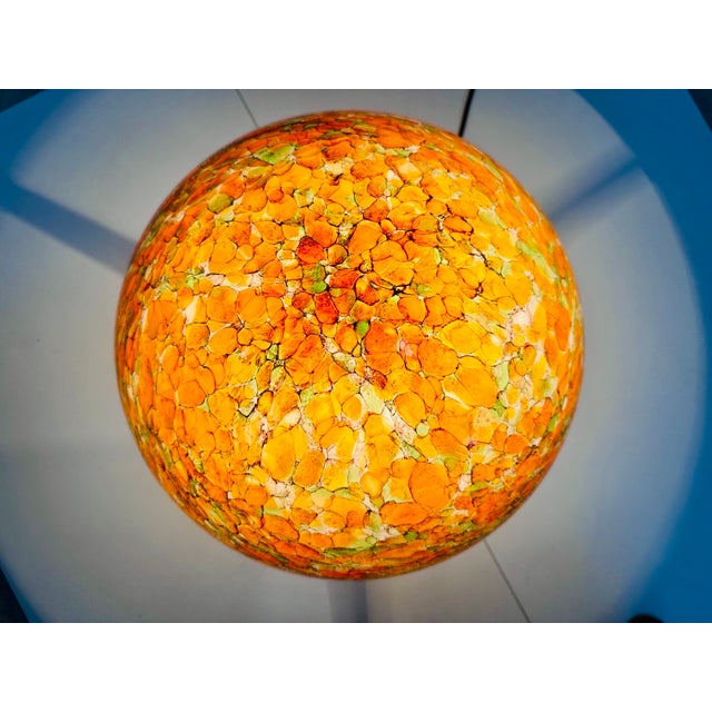 Mushroom Table Lamp in Marbled Glass from Peill & Putzler, Germany, 1970s For Sale - Image 18 of 18