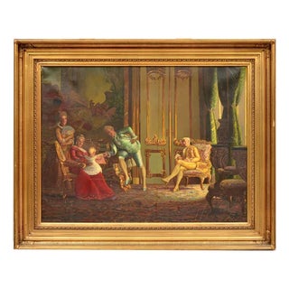 Kristian Zahrtmann, Figural Composition, Oil Painting For Sale