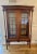 Brown Quality Antique Edwardian Mahogany Inlaid Display Cabinet, 1900 For Sale - Image 8 of 11