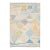 Abstract Geometric Moroccan Style Hand-Knotted Wool Rug – Pastel & Earth Tones For Sale
