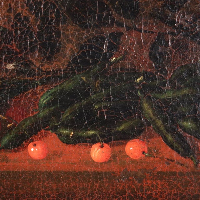 Italian Artist, Still Life with Flowers, 17th Century, Oil on Canvas, Framed For Sale - Image 8 of 16