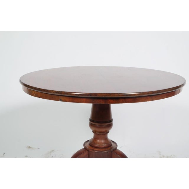 MidCentury Duncan PhyfeStyle Round Mahogany End Table Chairish