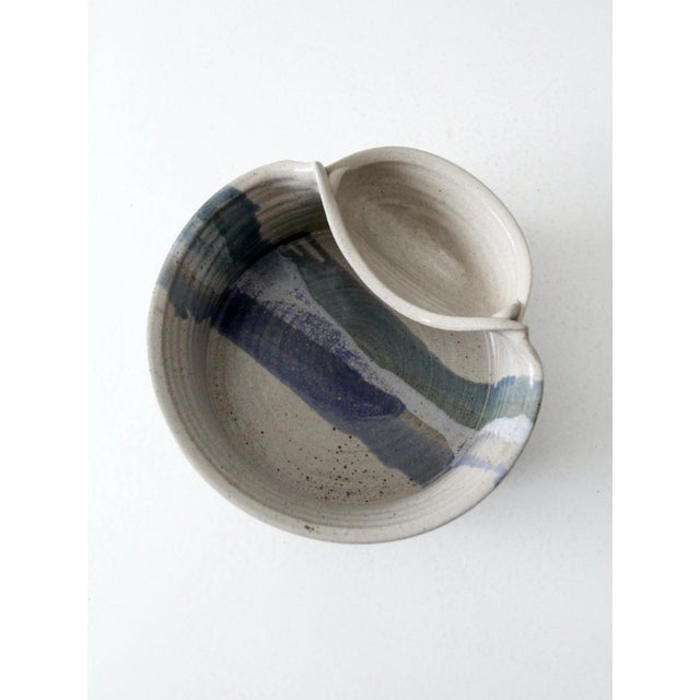 Ceramic Vintage Studio Pottery Bowl For Sale - Image 7 of 12