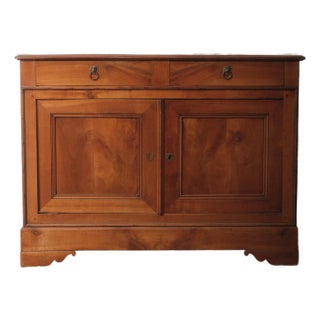 19th Century French Louis Philippe Cherrywood Buffet For Sale