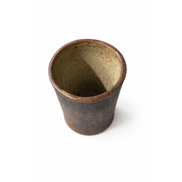 Mid-Century Modern Vintage Mid-Century Modern Studio Stoneware Pottery For Sale - Image 3 of 8