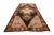 Vintage handwoven decorative kilim rug from Kars region of Turkey. Approximately 50-60 years old. In very good condition.
