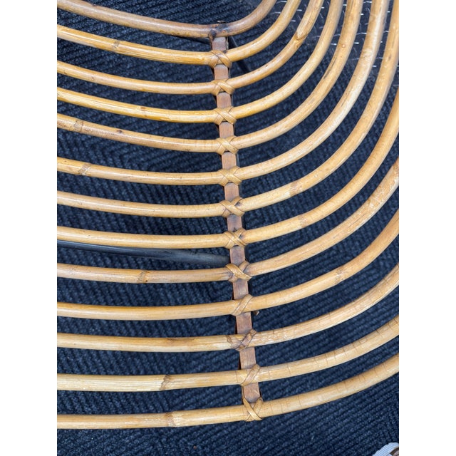 Iconic Rattan Mid-Century Modern Lounge Chair for Rohe, 1950s For Sale - Image 12 of 12