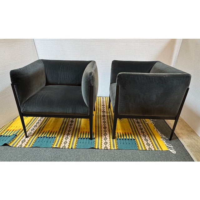 Green Ronan & Erwan Bouroullec Cassina Cotone Lounge Chairs, Pair For Sale - Image 8 of 16