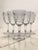 Crystal Water Glasses with Molière Pattern from Baccarat, 1920s, Set of 6 For Sale - Image 3 of 7