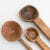 Traditional Pastoral Wooden Spoons, 1940s, Set of 3 For Sale - Image 16 of 18