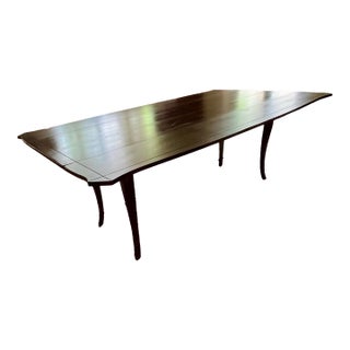 Georgian Style Drop Leaf Sofa Table or Dining Table, Seats Eight For Sale