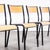 French Model 510 Stacking School Dining Chair from Mullca, 1950s For Sale - Image 3 of 18