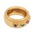 Cartier Cartier Vintage Gemstone 18k Yellow Gold Ring, Size 6 For Sale - Image 4 of 7