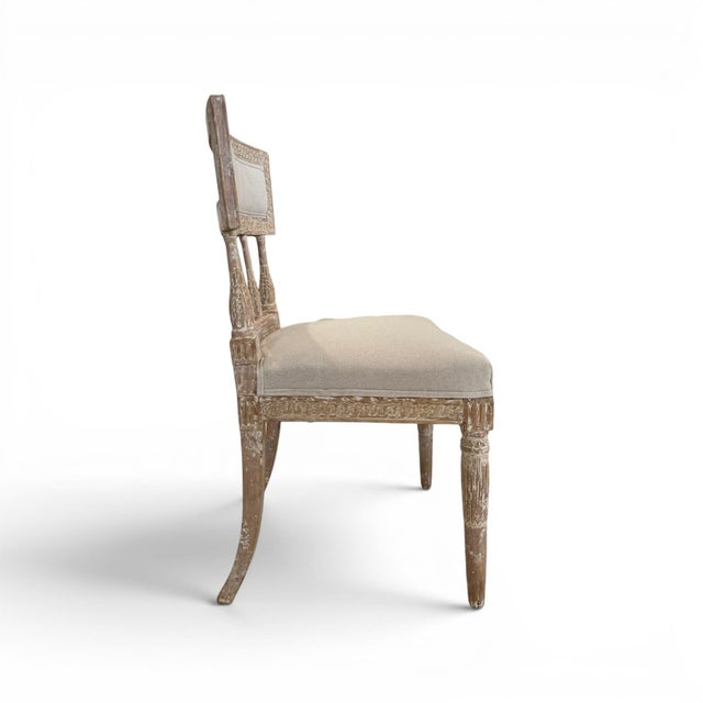 Late 18th Century 18th Century Swedish Gustavian Set of 6 Chairs For Sale - Image 5 of 7