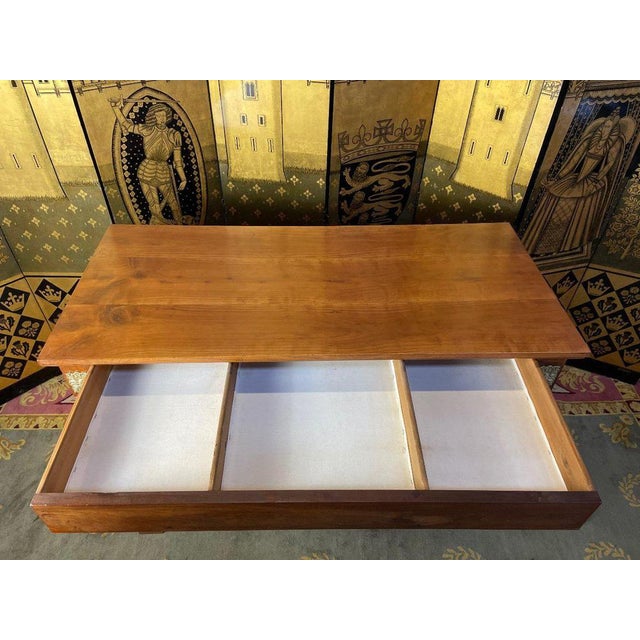 Gold Empire Commode in Plum Tree For Sale - Image 8 of 12