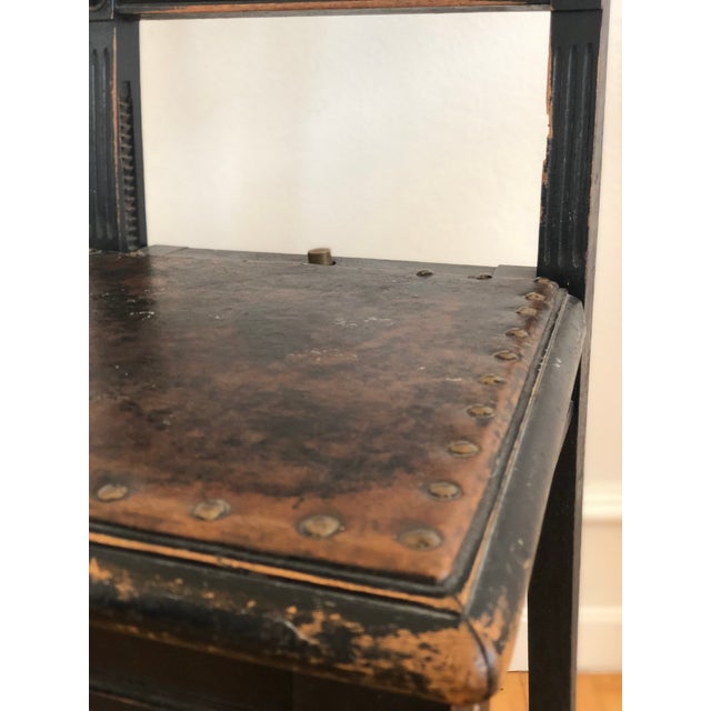 Wood Victorian Adjustable Music Chair Beethoven 1900 For Sale - Image 7 of 12