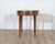 French Late 19th Century French Louis XVI-Style Mahogany Bouillotte Table with Carrara Marble Top For Sale - Image 3 of 9