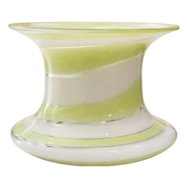 Swedish Art Glass Model 4135-330 Vase by Vicke Lindstrand for Orrefors, 1950s For Sale