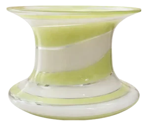Swedish Art Glass Model 4135-330 Vase by Vicke Lindstrand for Orrefors, 1950s