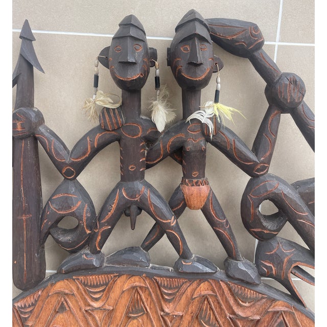 Tribal 1970s Aswat Shield Papua New Guinea For Sale - Image 3 of 10