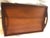 Dansk Vintage Mid Century Modern Solid Teak Serving Tray For Sale - Image 4 of 11