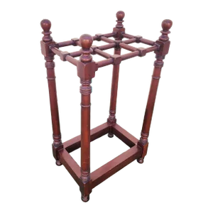 Vintage Edwardian Style Mahogany Freestanding Umbrella Stand