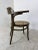 Boho Chic Bentwood Desk Chair with Rattan Seat by Thonet for Ligna, 1900s For Sale - Image 3 of 12